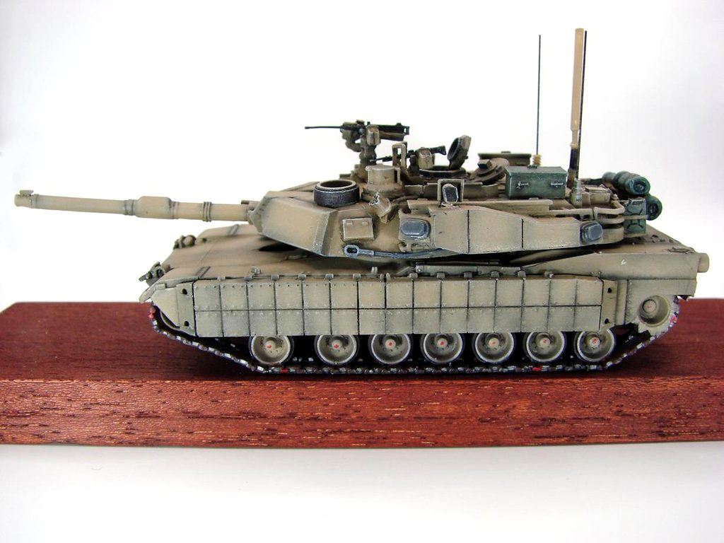 The new main battle tank M1A2C Trophy (Picture 1)